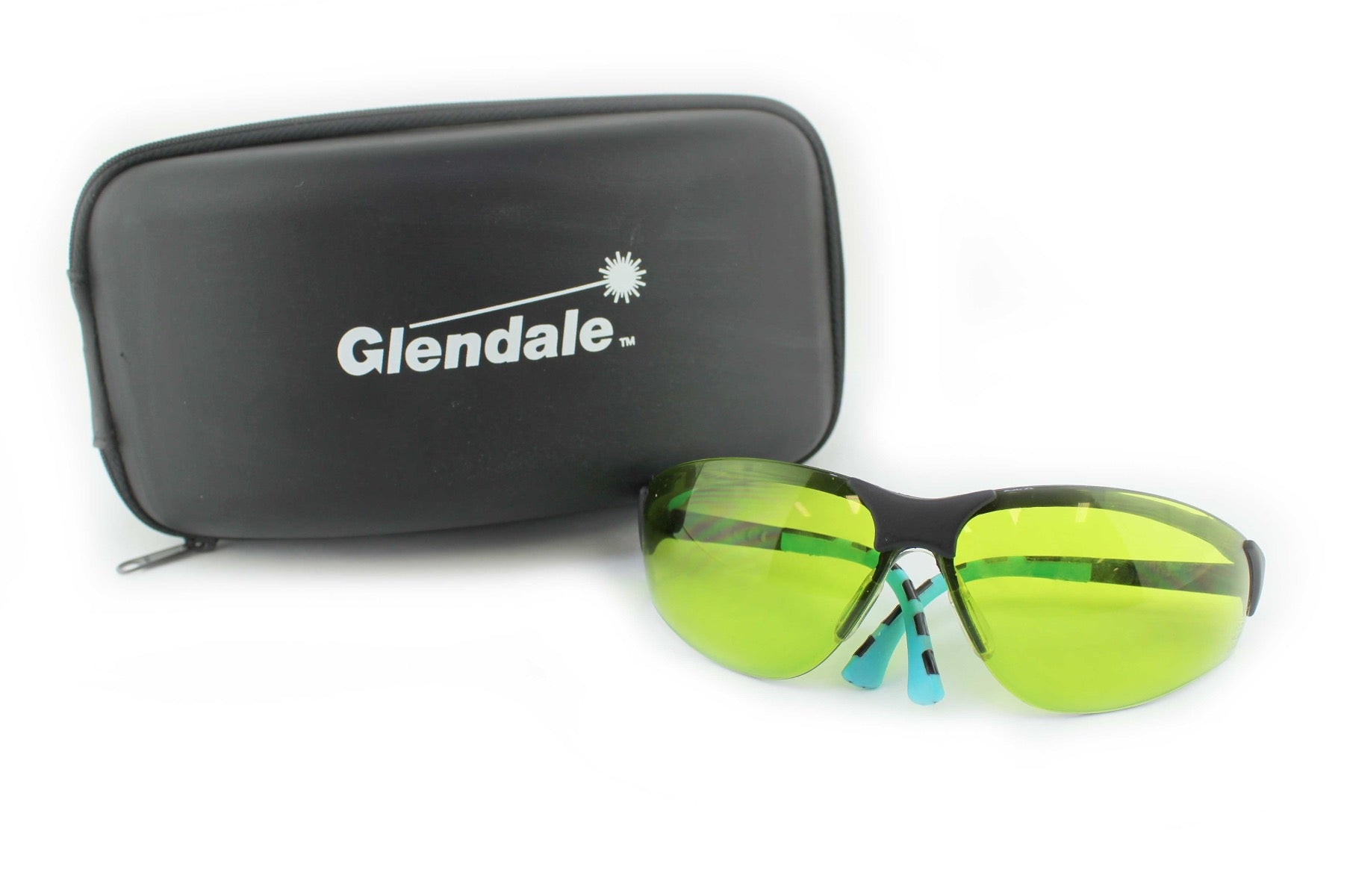 Infield Terminator Laser Operator Eyewear 1085-1100 DIR L3 Safety Glasses Green Tint