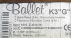 Ballet K3 "G" Gold-Plated (24ct.) Insulated Electrolysis Needles LOT 89