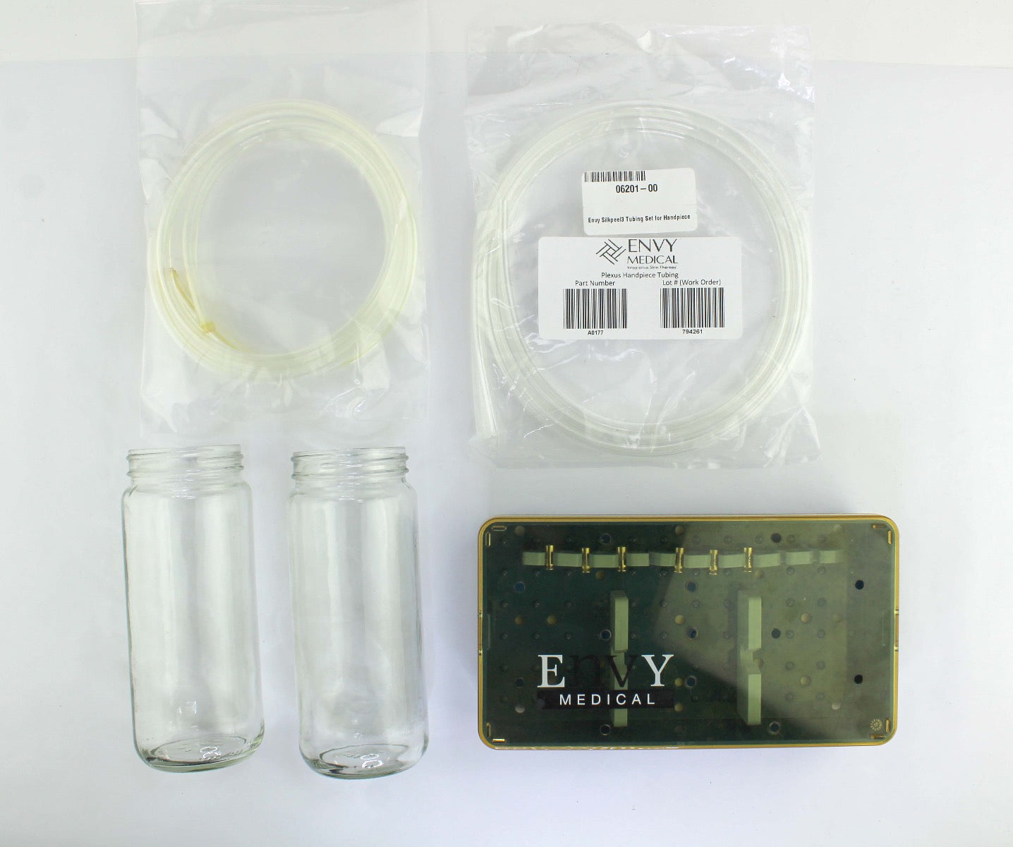 Envy Medical Silkpeel MD SP3 DermalInfusion Silk Peel w/ Face HP Kit Tips 60 hrs