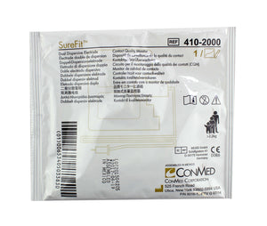 ConMed Sure Fit Dual Dispersive Electrode 2017-04-19 REF 410-20000 Qty:8