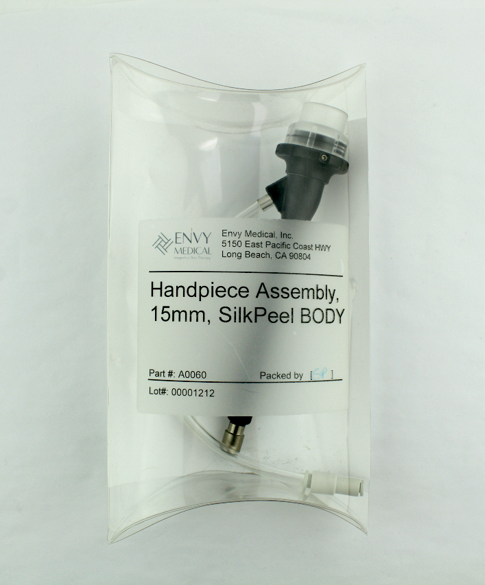 Envy Medical SilkPeel Dermalinfusion Standard Body Handpiece A0060 Black
