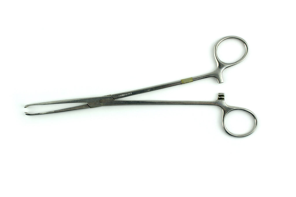 Allis tissue forceps, 7'', straight, 5x6 teeth, ring handle OR Grade Instrument
