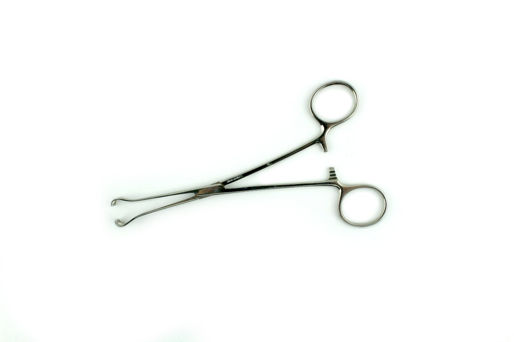 Steel Surgical Instrument Babcock Forceps Hospital Medical Equipment 6" with 8mm