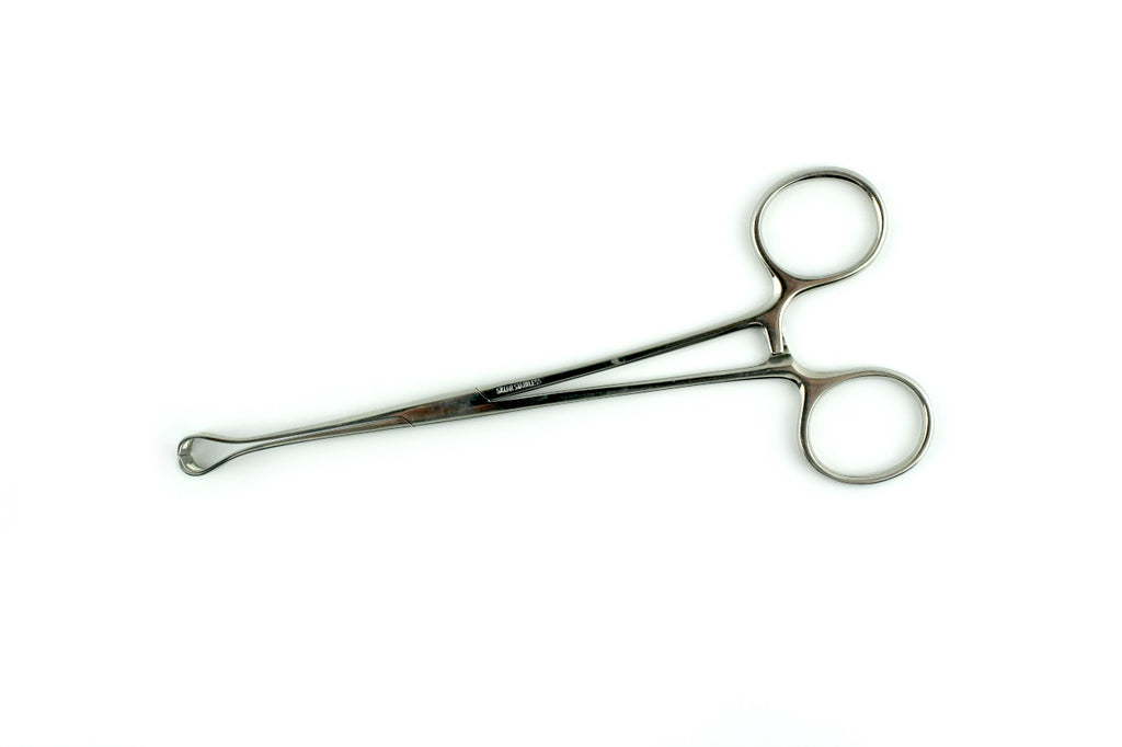 Steel Surgical Instrument Babcock Forceps Hospital Medical Equipment 6" with 8mm