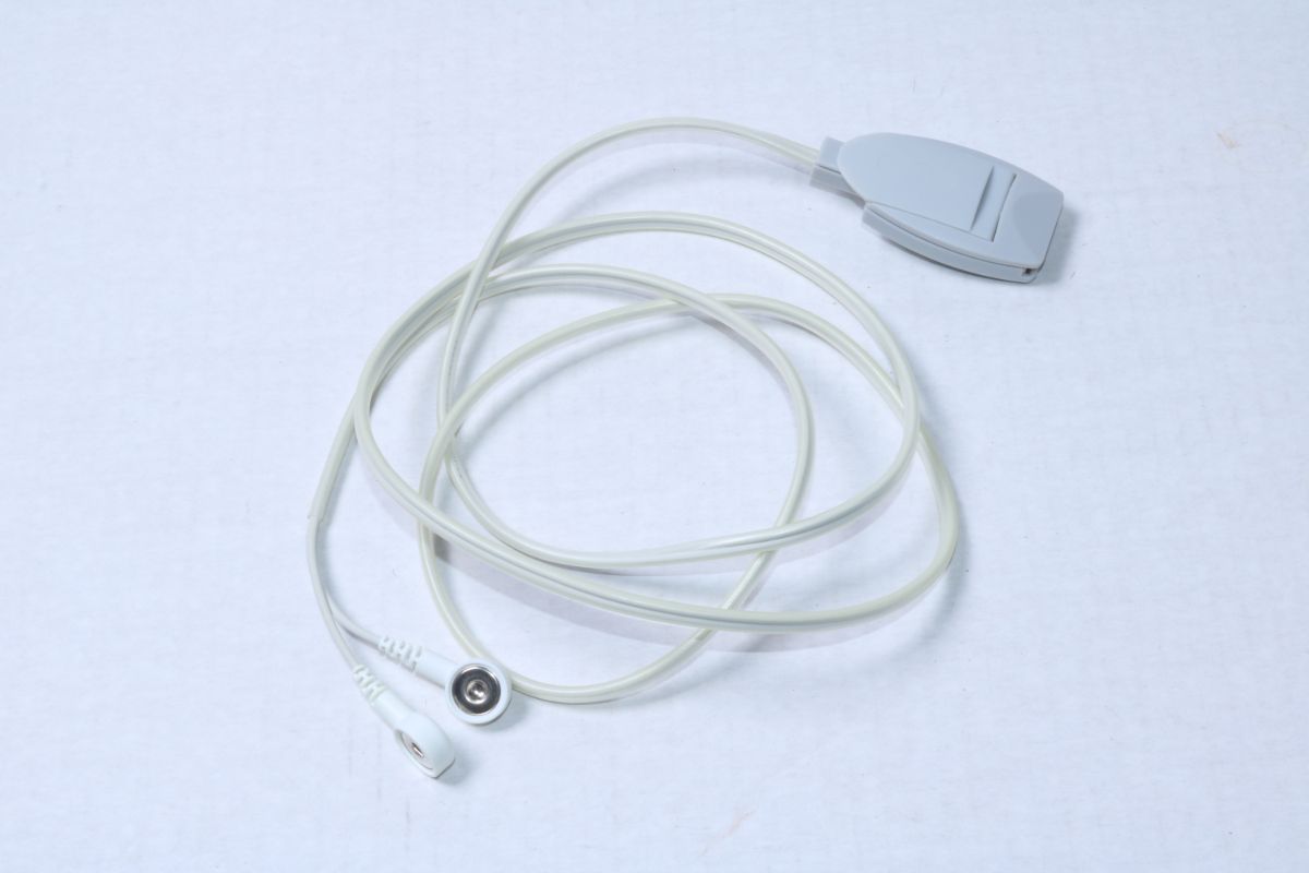 BTL Exilis Dual Lead Pigtail Return Electrode Grounding Pad Cable Neutralect
