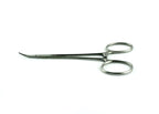 Tiemann Hemostatic Mosquito Forceps Stainless Steel Curved Serrated Tip 4 1/2"
