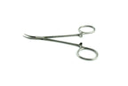 Tiemann Hemostatic Mosquito Forceps Stainless Steel Curved Serrated Tip 4 1/2"