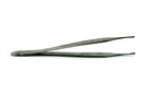 Tiemann Brown-Adson Tissue Forceps Multi Teeth Straight 4 3/4" 7 x7 Teeth