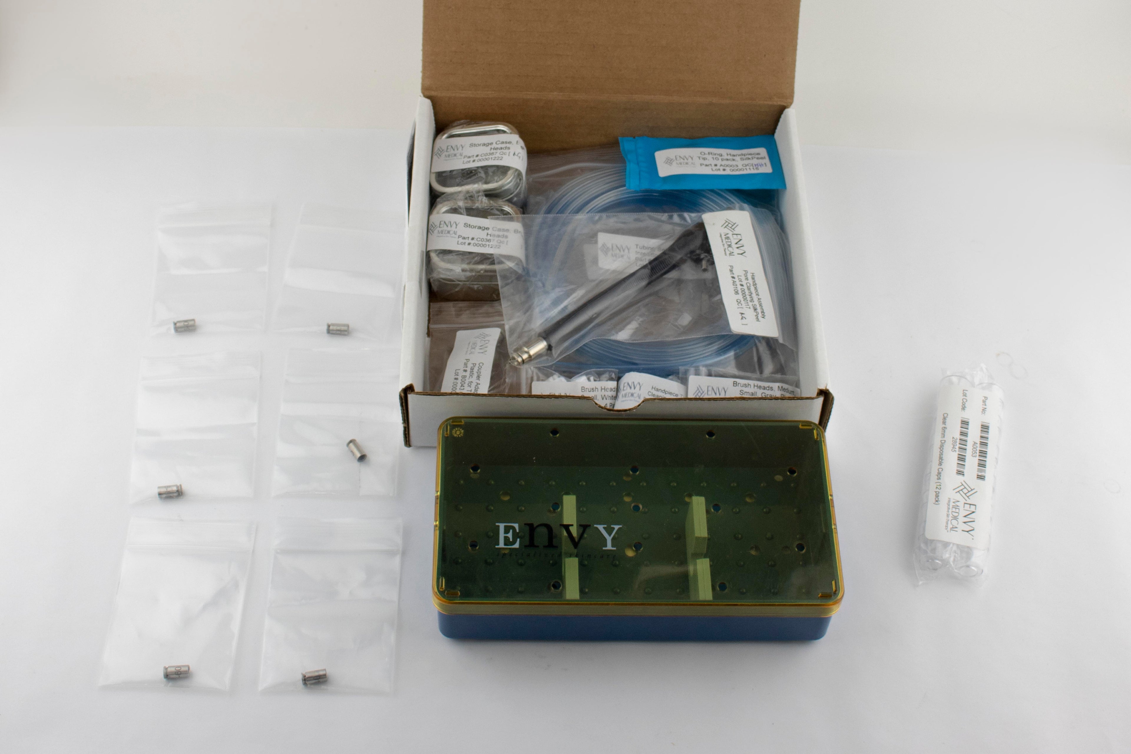 Envy Medical SilkPeel 3 MD SP3 Dermalinfusion Silk Peel w/ Face HP Kit Tips 106h
