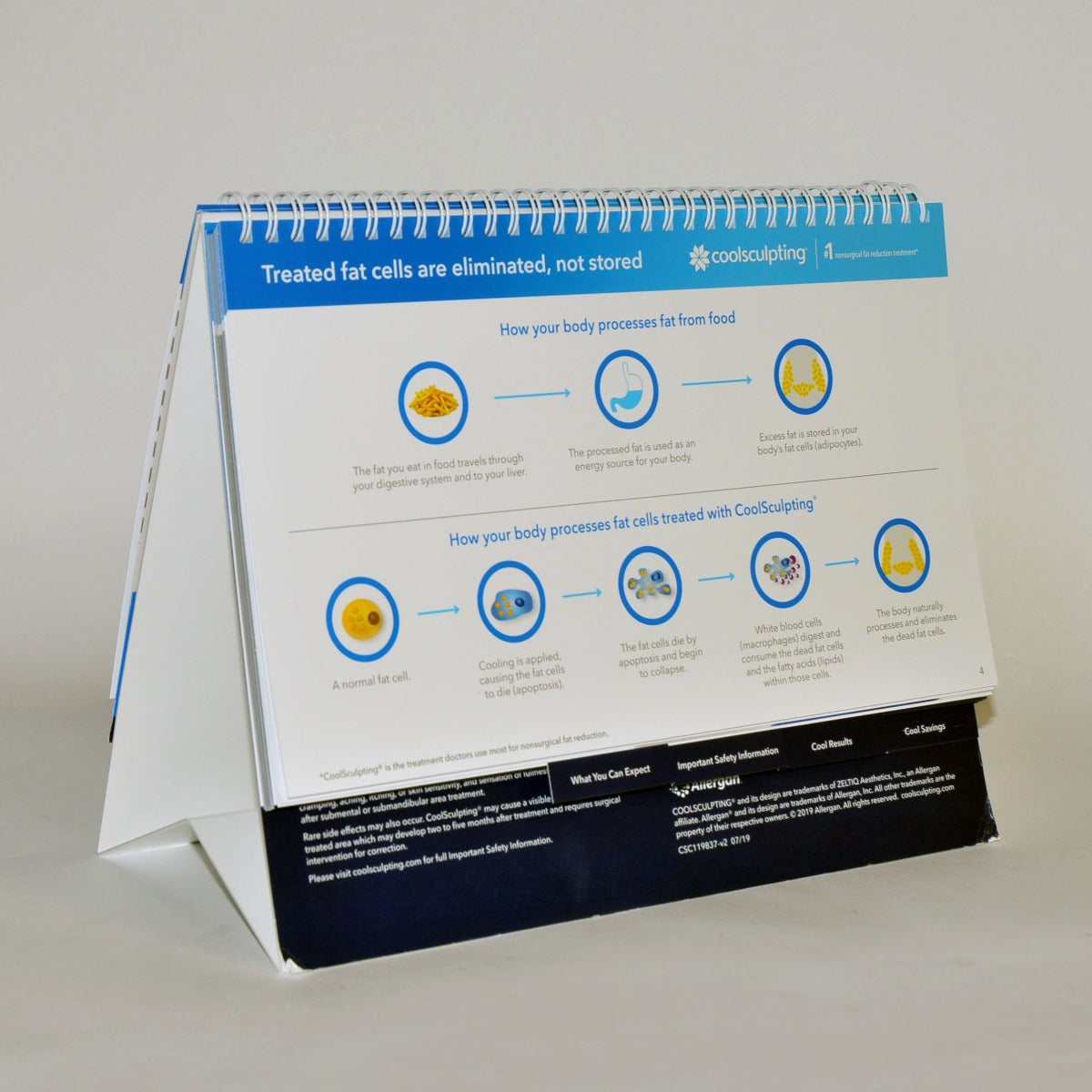 Zeltiq CoolSculpting Fat Reduction Treatment Consultation Guide Lobby Marketing