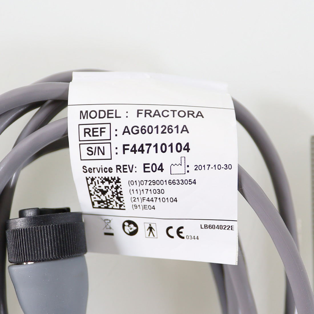 2017 InMode Fractora RF Fractional Skin Tightening Handpiece AG601261A