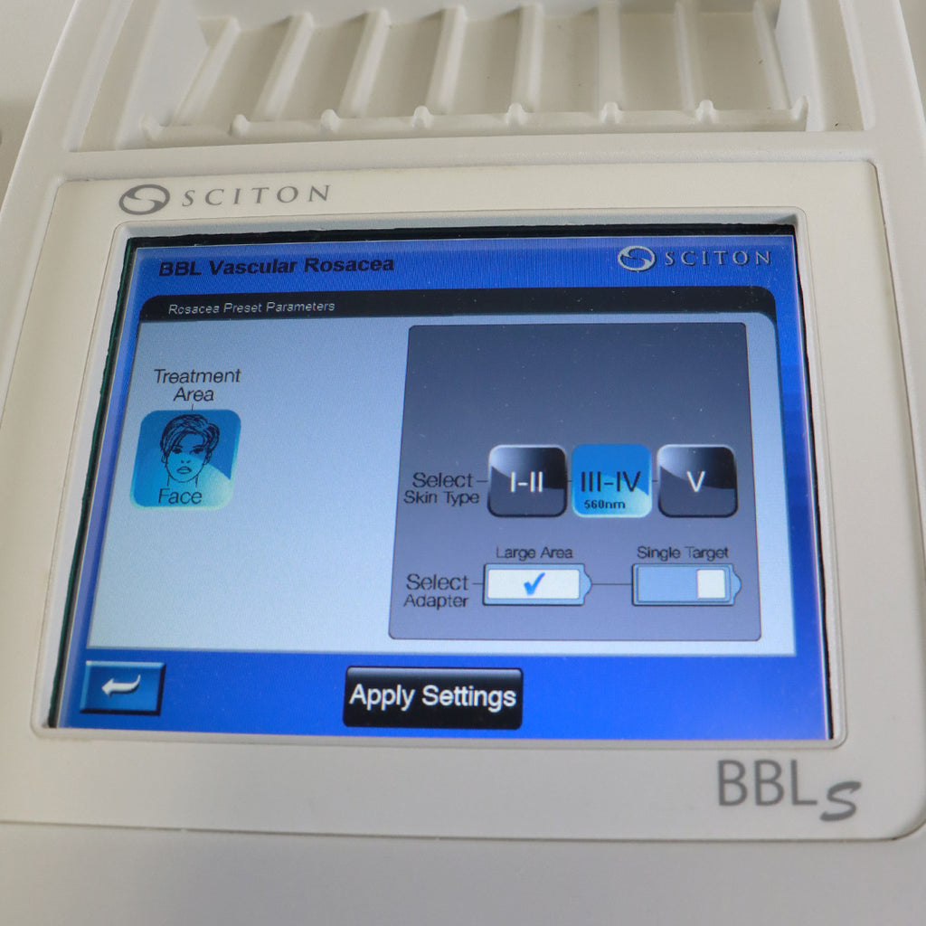 2008 Sciton SkinTEC Profile BBLs Laser Broadband Acne SkinTyte HR Vascular Lesion
