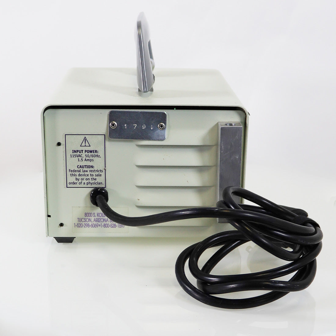 Wells Johnson Single Head Infiltration Pump Aspiration w FootSwitch Pedal
