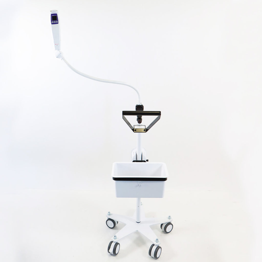 AccuVein Vein Finder HF580 Illuminator Rolling Cart Stand AV500 Handpiece HP