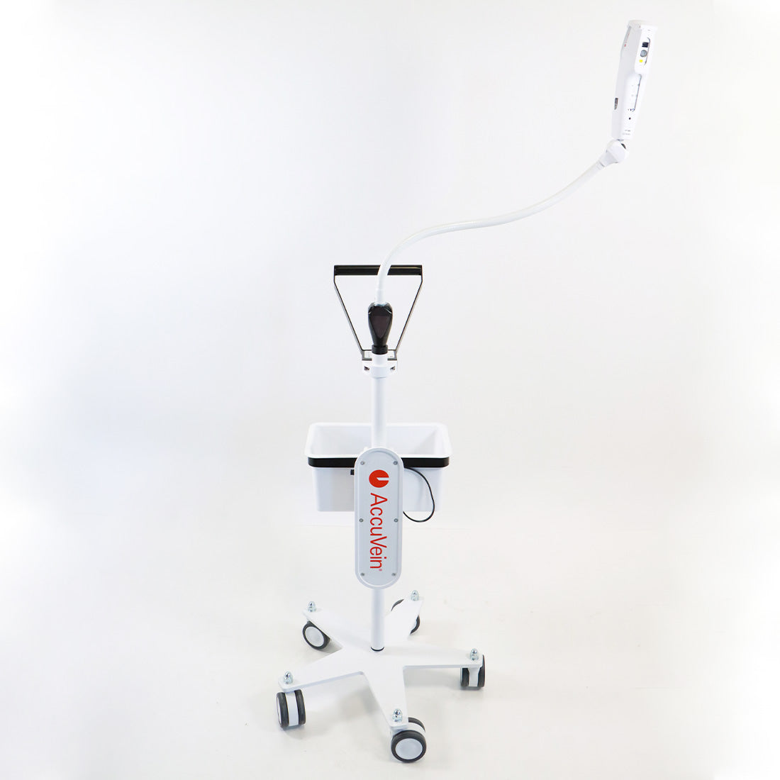 AccuVein Vein Finder HF580 Illuminator Rolling Cart Stand AV500 Handpiece HP