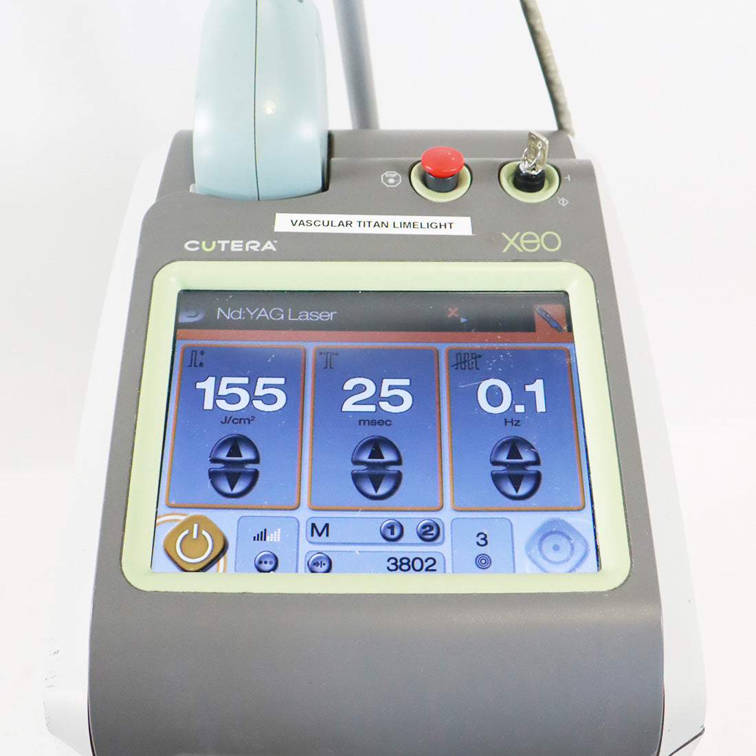 2009 Cutera Xeo Skin Resurfacing Nd: YAG Laser 1064nm Laser System US110XEO