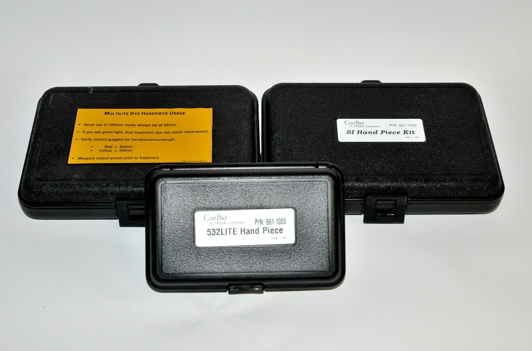 2012 Cynosure RevLite SI Hoya ConBio Q Switched Tattoo Laser 532 1064 QSwitch
