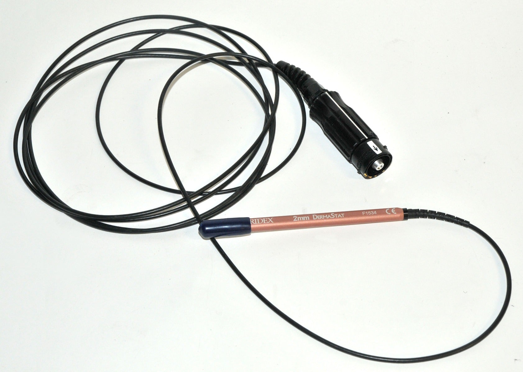 LaserScope Lyra Iridex Dermastat 2mm Aura Laser Handpiece 10-2302 F1534 Fiber