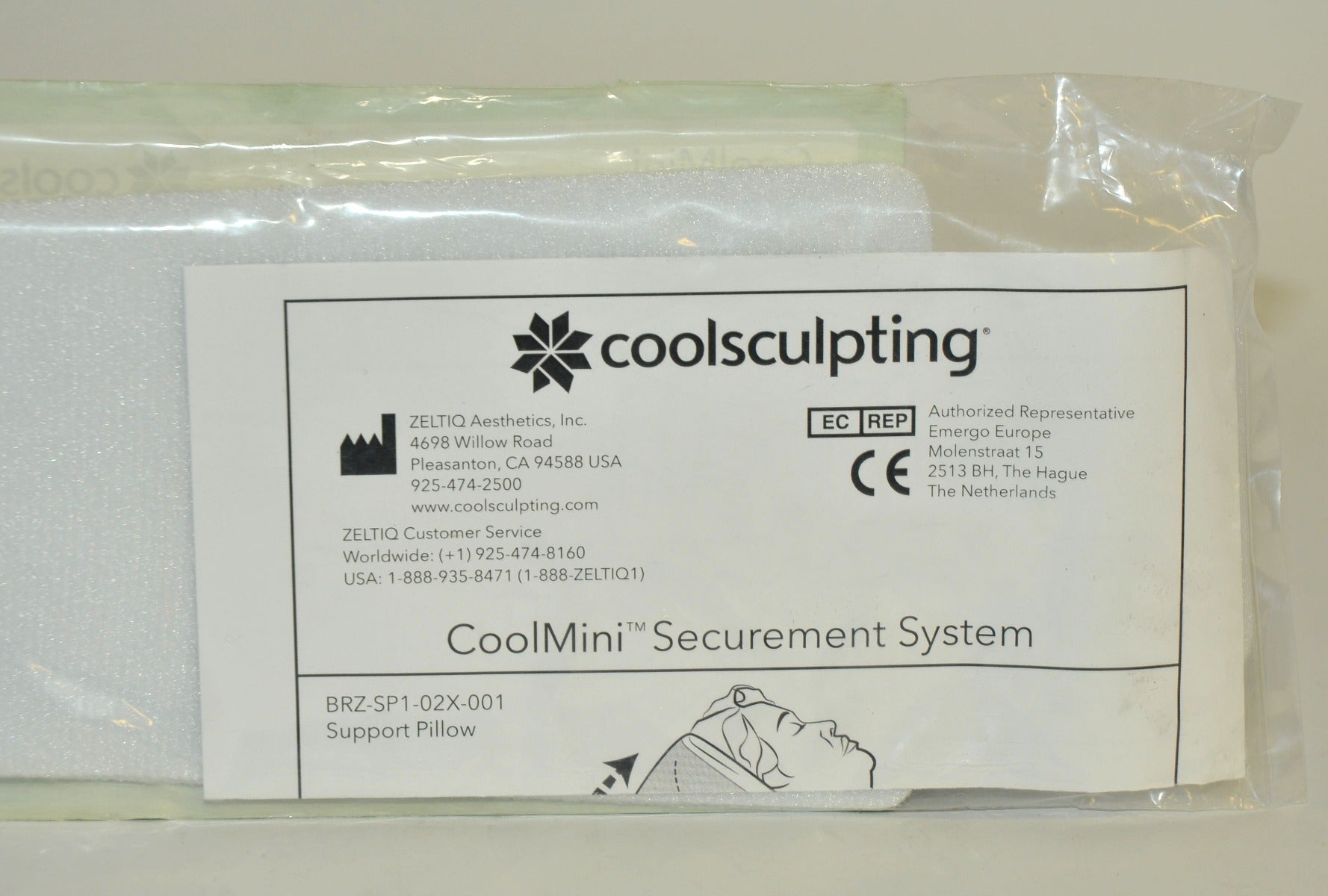 ZELTIQ CoolSculpting CoolMini Securement Straps BRZ-SS7-02X-002 Cool Mini NEW