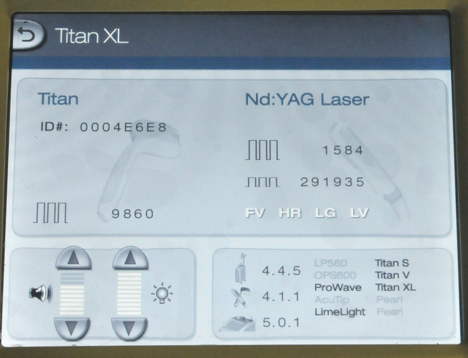 Cutera XEO Titan XL IPL Skin Tightening Deep Dermal Heating Handpiece Hand Piece