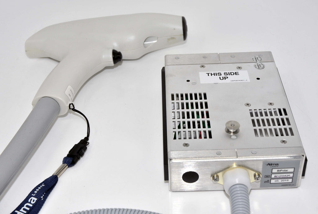 2016 Alma Accent V Shape II Radio Frequency Laser w Handpieces RF Body Sculpting