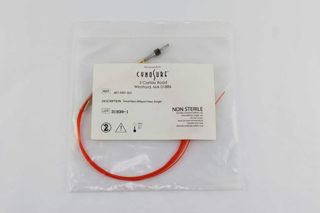 Cynosure SmartLipo 807-5001-005 NON-RFID 600 um Orange Laser Fiber USED AS IS