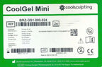 Zeltiq CoolSculpting CoolMini CoolGel Cool Gel Mini BRZ-GS1-000-024 24PK EXP2022