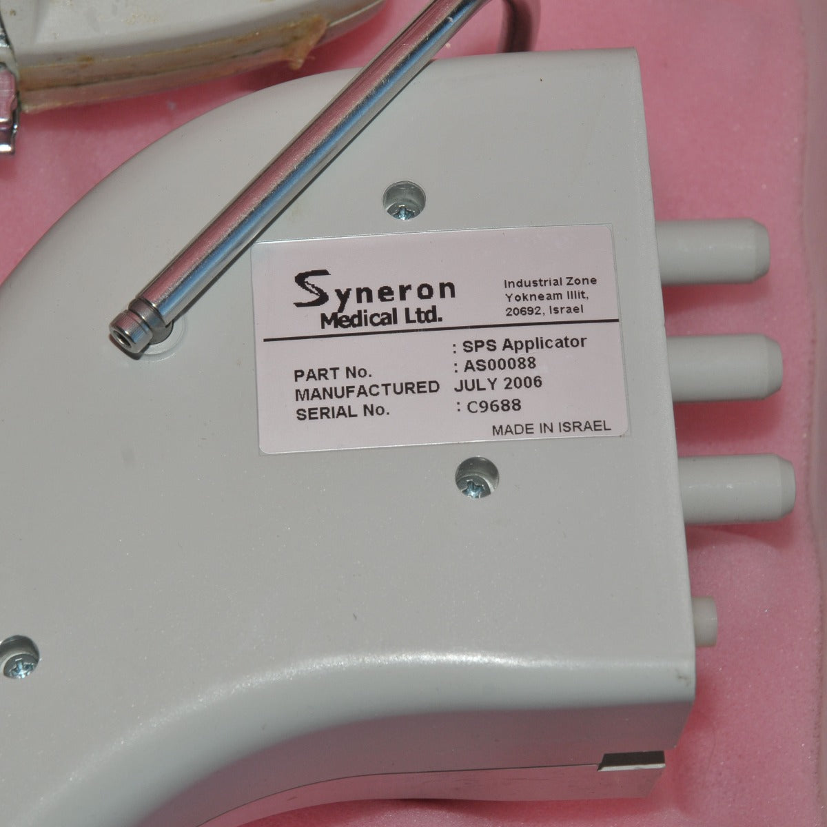 2002 Syneron Aurora ELOS RF IPL DS Hair Removal SR Skin Tightening AS00065 HR