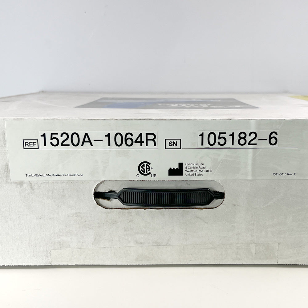 Palomar StarLux 300/500 Lux1064 Handpiece Cynosure Factory Refurbished 105182-6 (0 Shots)