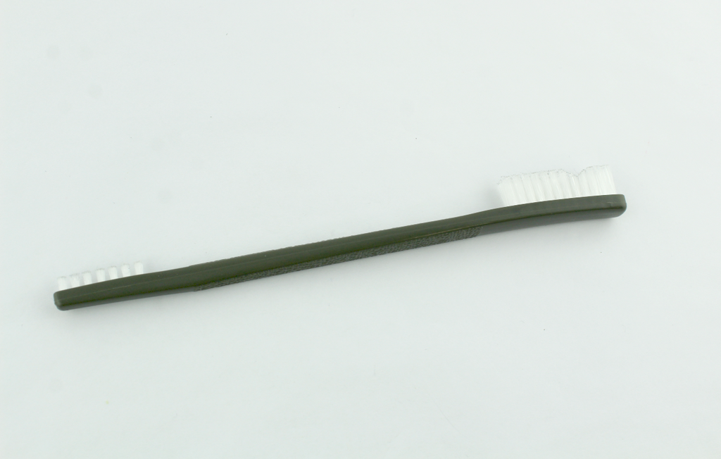 Spectrum Surgical M-16 DEKA Dual Nylon Bristle Instrument Cleaning Brush New Gray