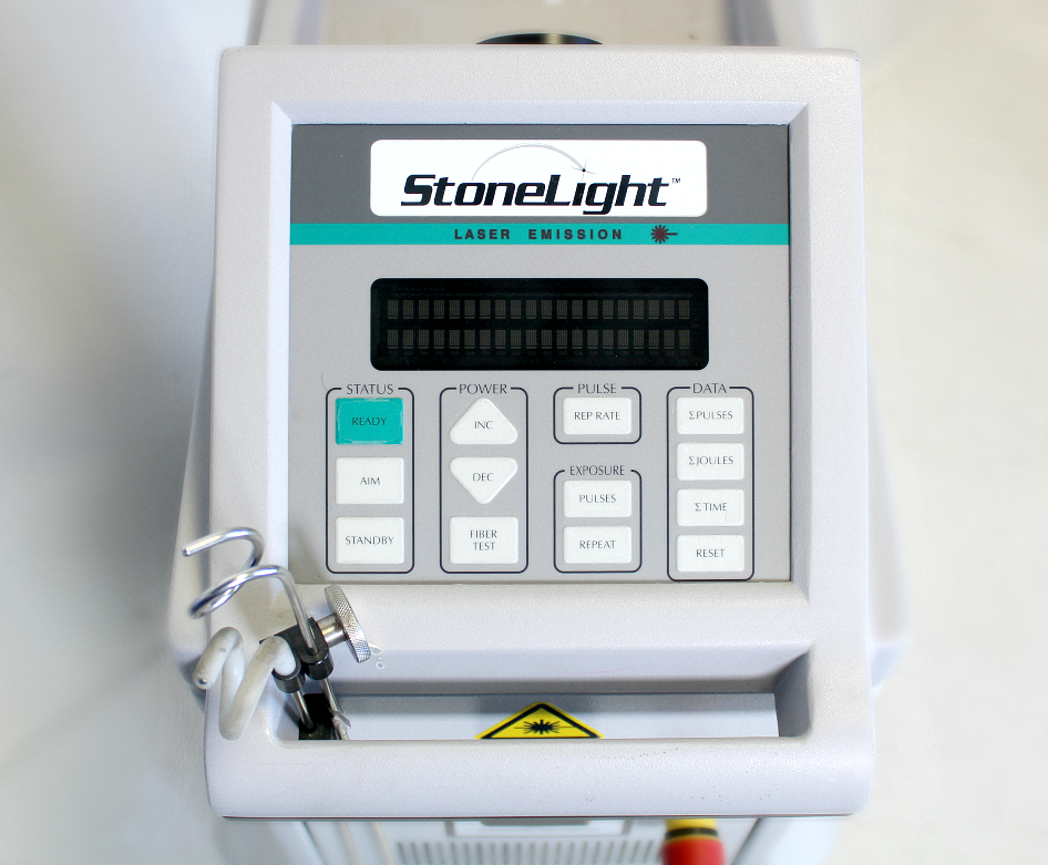 STONELIGHT HOLMIUM LASER for use in urology and general surgery procedures