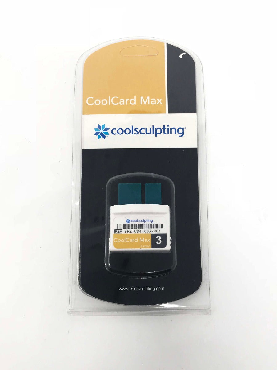 Zeltiq Cool Sculpting CoolCard Cool Max eZ App 8 Card 3 Cycle BRZ-CD4-08X-003