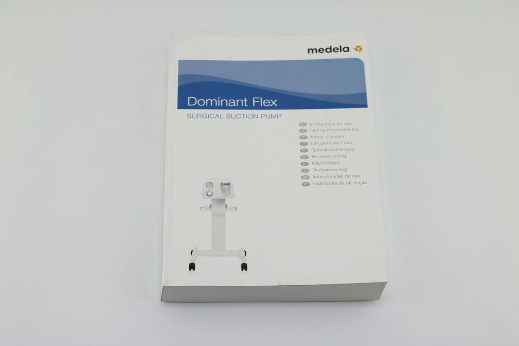 2016 Medela Dominant Flex Surgical Suction Pump Instruction Operator Manual