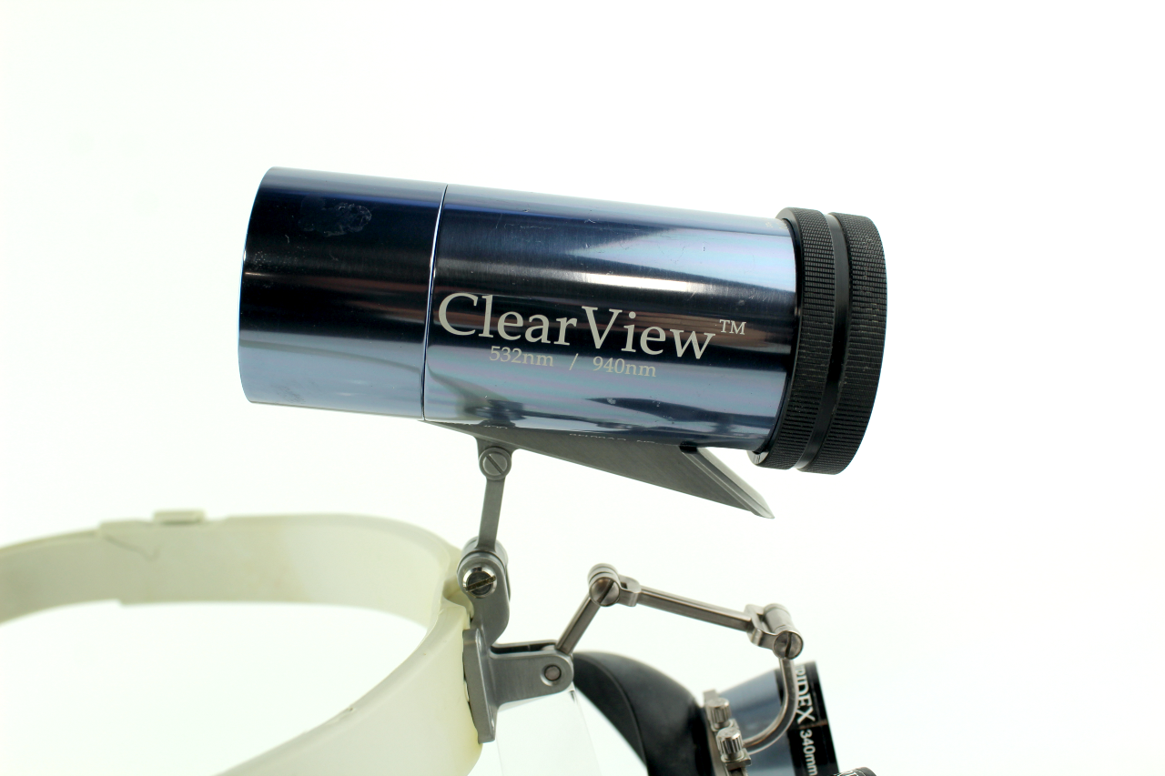 Iridex ClearView 3 Cross Polarized 2.3x Vein Viewer 532 940 1064nm Head System