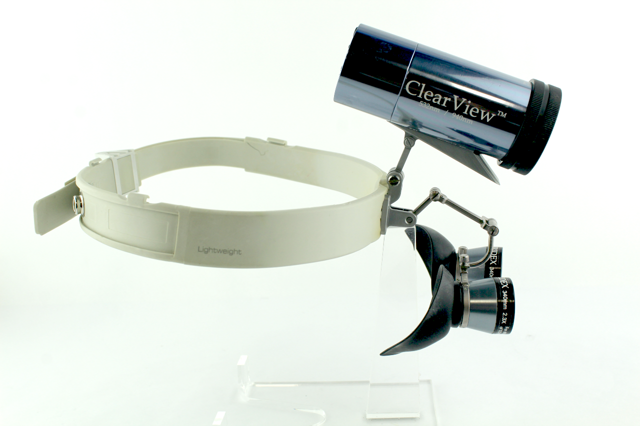 Iridex ClearView 3 Cross Polarized 2.3x Vein Viewer 532 940 1064nm Head System
