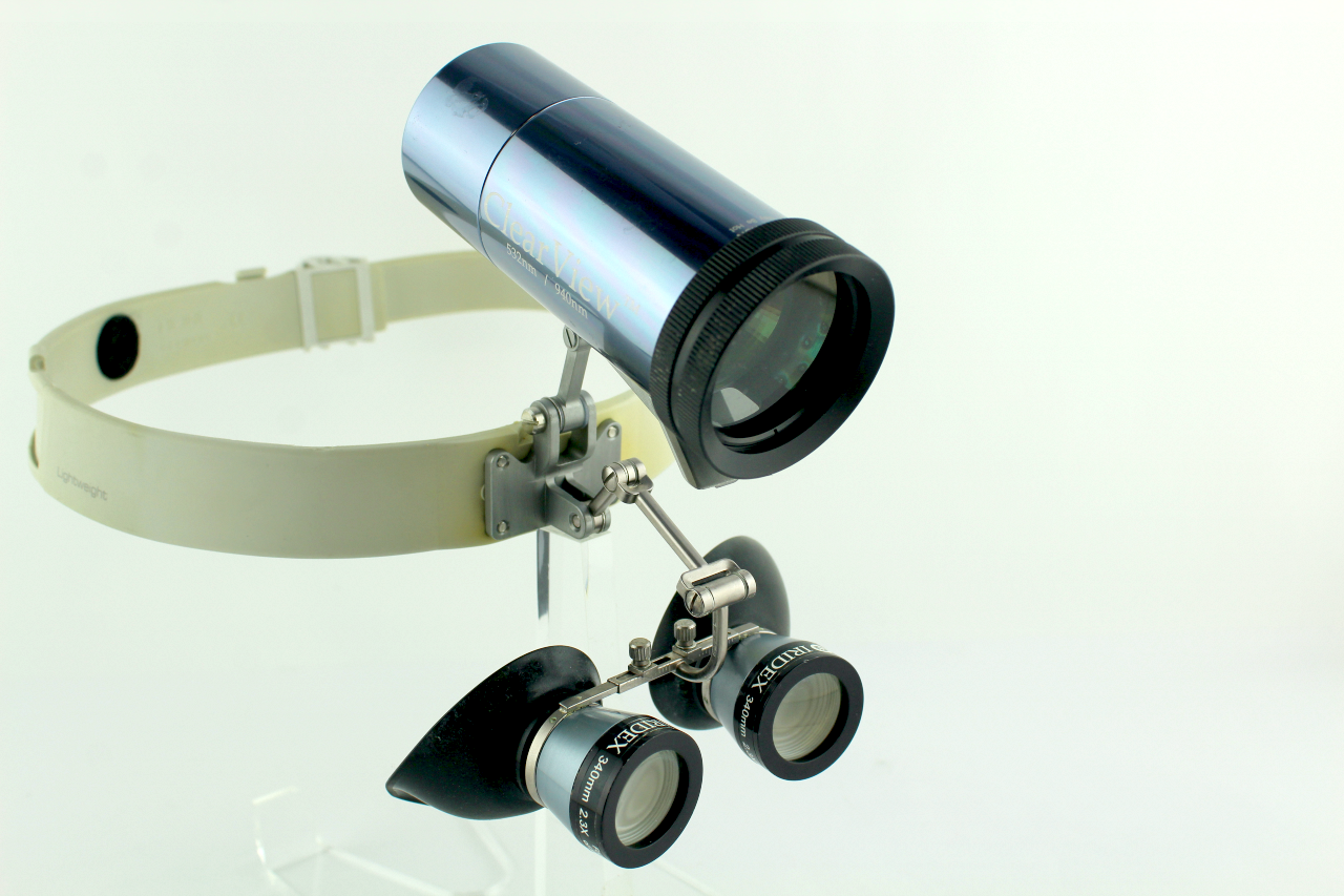 Iridex ClearView 3 Cross Polarized 2.3x Vein Viewer 532 940 1064nm Head System