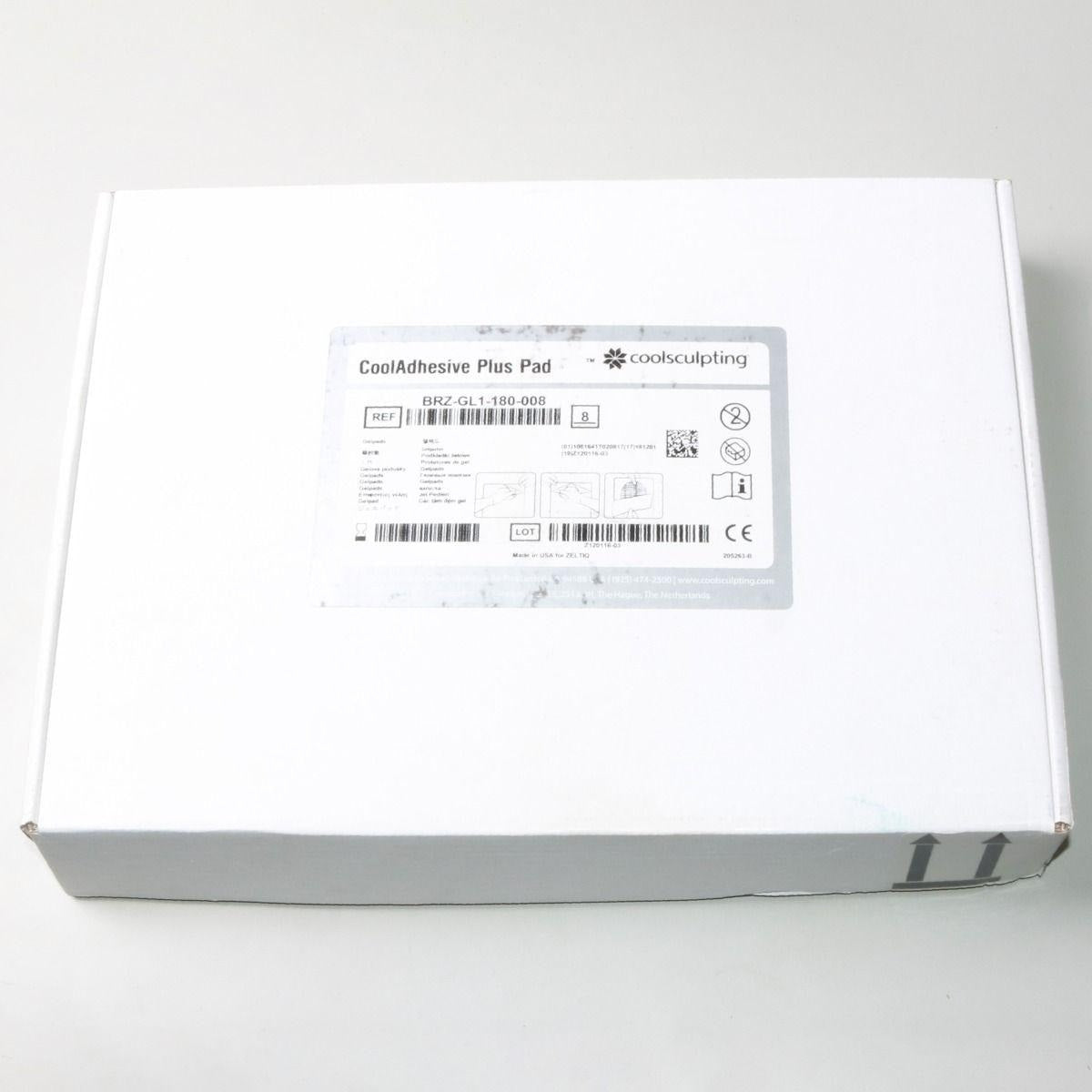Zeltiq CoolSculpting CoolAdhesive Plus Pads BRZ-GL1-180-008 x8pcs - EXPIRED