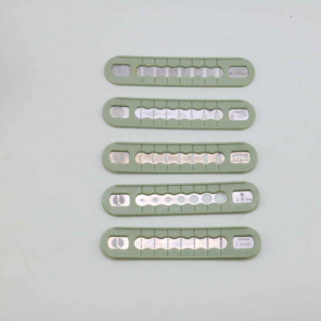 Lumenis Relume Lesion Stencil IPL Spot Size Reducer Masks 5pcs w/ Case