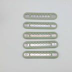 Lumenis Relume Lesion Stencil IPL Spot Size Reducer Masks 5pcs w/ Case