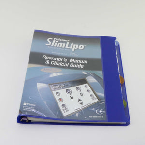 2009 Palomar SlimLipo Body Sculpt Laser Operator Manual Clinical Guide 0300-0004