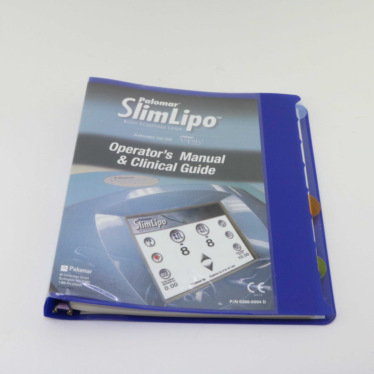 2009 Palomar SlimLipo Body Sculpt Laser Operator Manual Clinical Guide 0300-0004