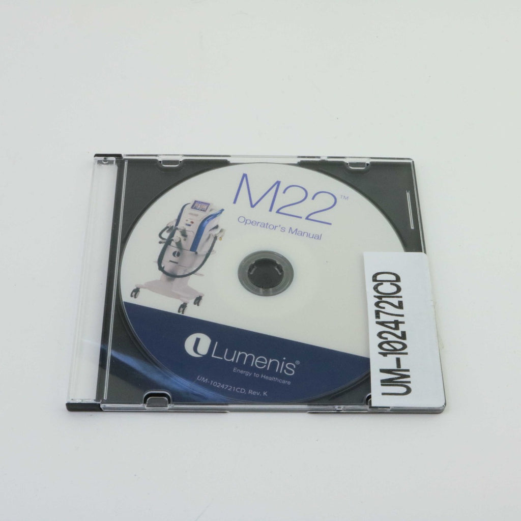 2019 Lumenis M22 Digital Operator Manual & Handpiece Installation CD UM-1024721
