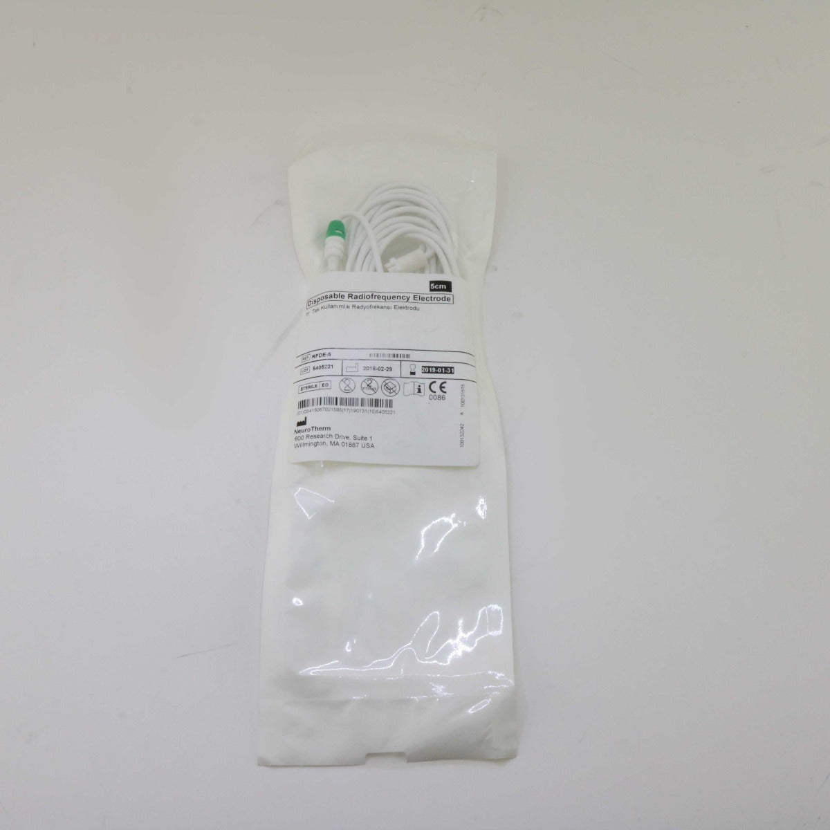 NeuroTherm ThermiRF RFDE-5 Thermi RF Radiofrequency Electrode 5cm EXP 2019