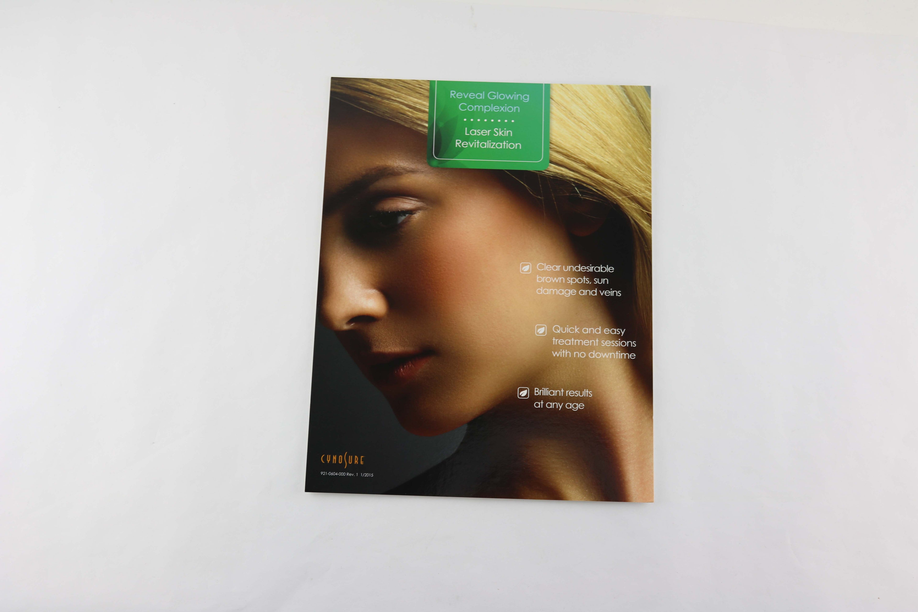 Cynosure ICON Glowing Complexion Laser Skin Revitalization Sign Display 8.5x11