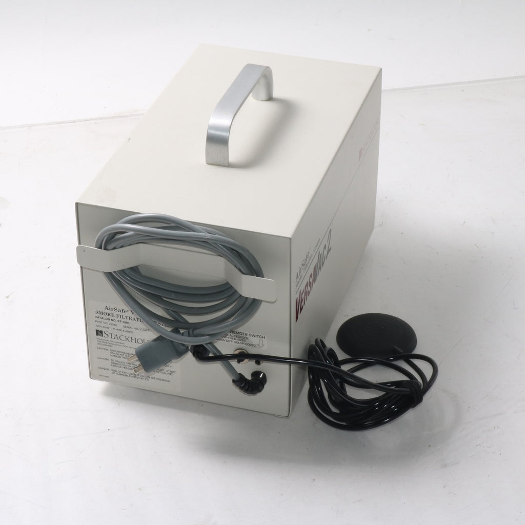 StackHouse AirSafe VersaVac2 Versa Vac 2 Smoke Evacuator ST-1800 w/ Filter