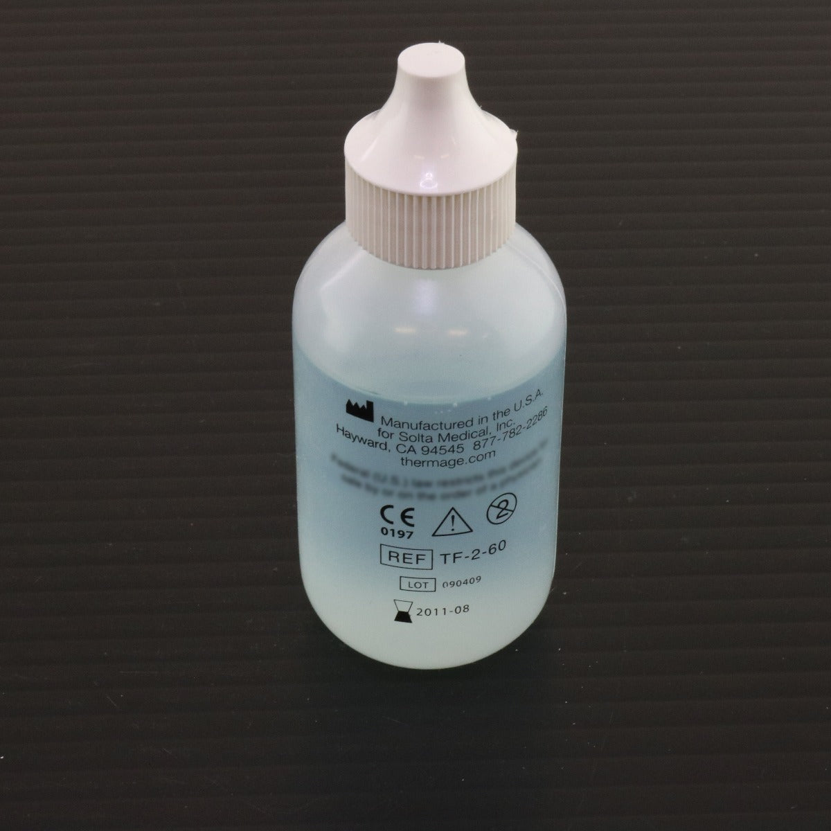 Thermage ThermaCool Coupling Fluid SINGLE (1) 60mL Bottle TF-2-60 EXP 2011-08