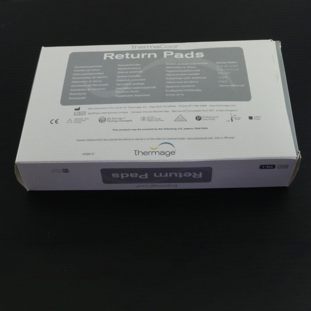 Thermage ThermaCool TR-1 Return Pads Patient Grounding 12-Pack EXP 2010-07