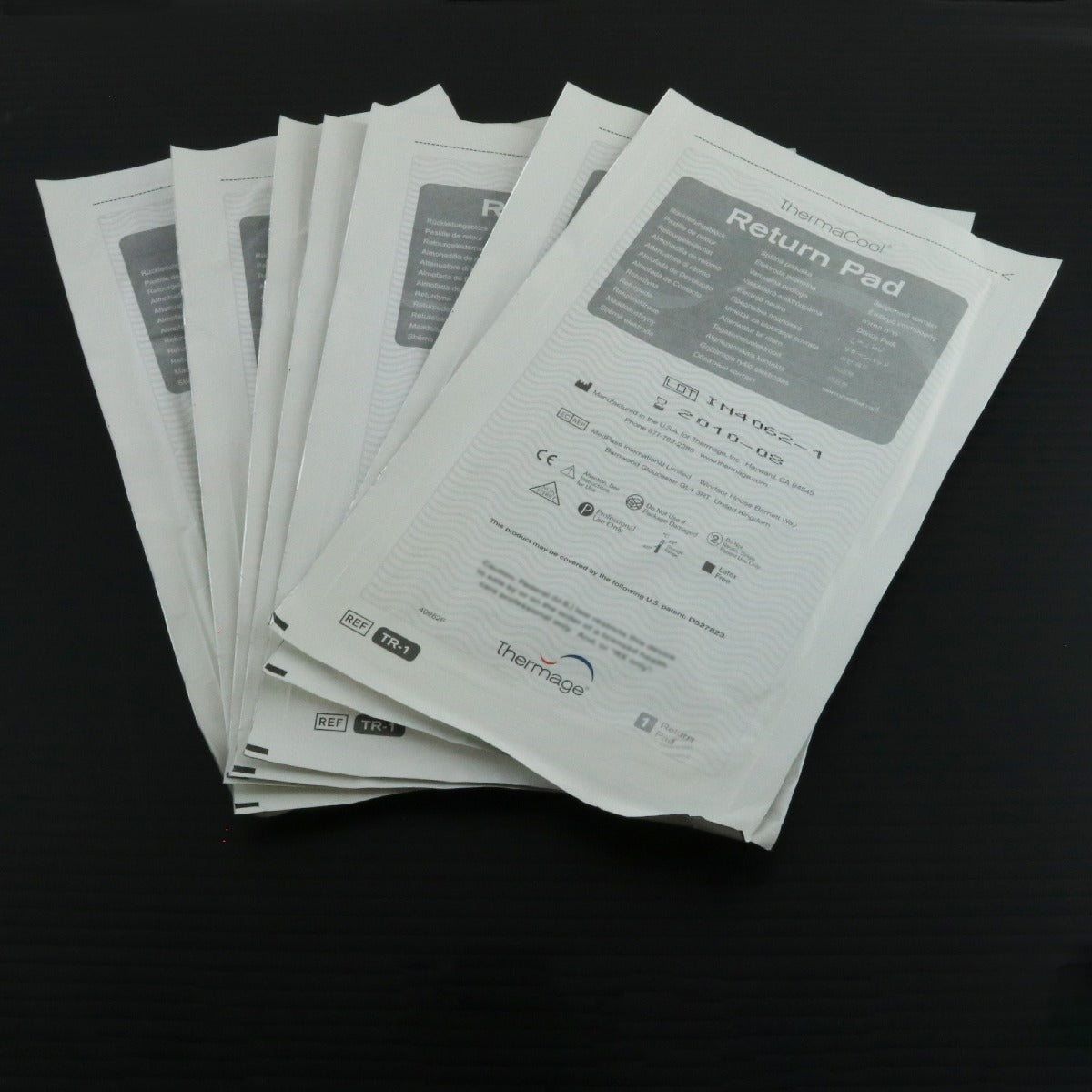 Thermage ThermaCool TR-1 Return Pads Patient Grounding 7-Pack EXP 2010-08