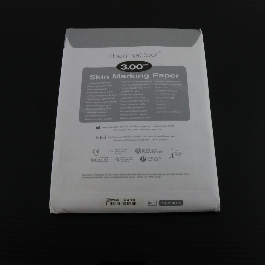 Thermage ThermaCool Skin Marking Paper 3cm/2 LARGE TK-3.00-L Therma Cool EXP2010