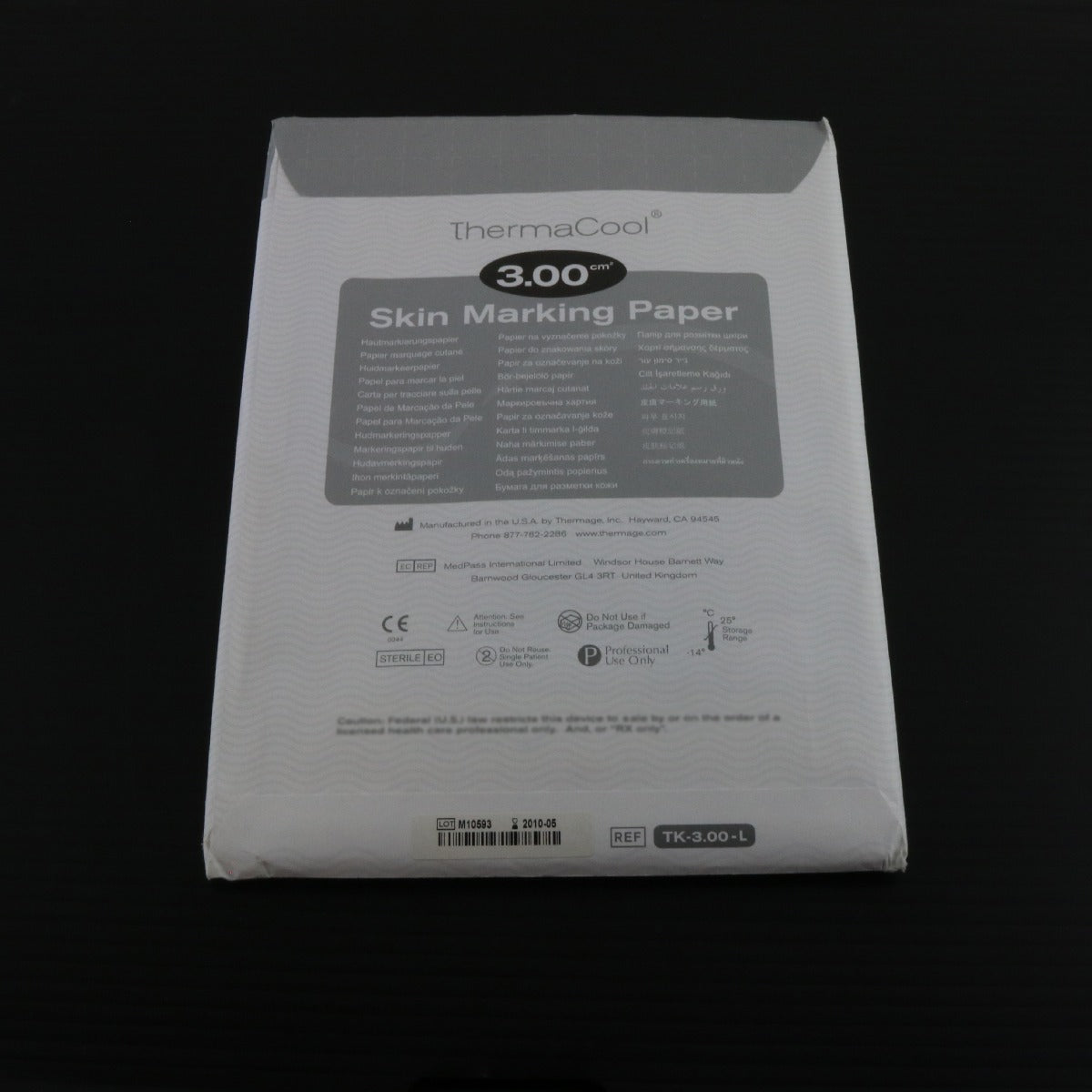 Thermage ThermaCool Skin Marking Paper 3cm/2 LARGE TK-3.00-L Therma Cool EXP2010